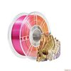 Пластик для 3D принтера PLA Шелк 3-х цветная нить (Красный-Золотой-Фиолетовый) 1,75мм 1кг(плавление 220 - 230 °С, стол 60-65 °С, плотность 1,25 г/см3, скорость 25 - 40 мм/с) Пластик для 3D принтера PLA Шелк 3-х цветная нить (Красный-Золотой-Фиолетовый) 1,75мм 1кг(плавление 220 - 230 °С, стол 60-65 °С, плотность 1,25 г/см3, скорость 25 - 40 мм/с)