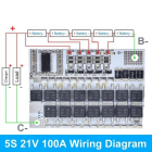   5S BMS 21   100A  Li-ion     