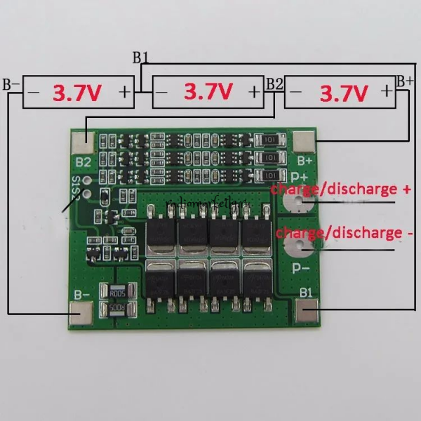   3S 12.6V 25A Li-ion  18650  