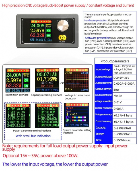  - XYS3580 DC-DC ( 6-36V  0.6-36V 5)