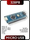 Модуль отладочный Arduino Nano 3.0 на базе ATmega328PB CH340 microUSB (впаяна гребенка) Модуль отладочный Arduino Nano 3.0 на базе ATmega328PB CH340 microUSB (впаяна гребенка)