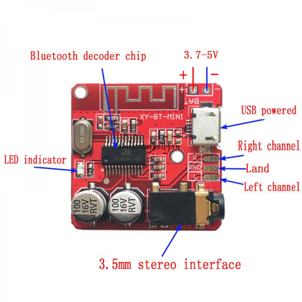  Bluetooth mp3 5.0 (WAV + APE + FLAC + MP3 lossless)