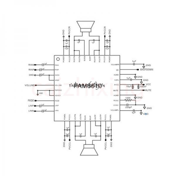   2   PAM8610 (215 )(6-12V,  D)