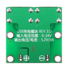   DC-DC ( 6-24V  5.2V 3A)  2 USB ver2.0