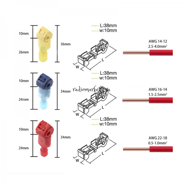 -  T2-Scotch Lock  AWG 18-14 (1.5-2.5.mm2) ()