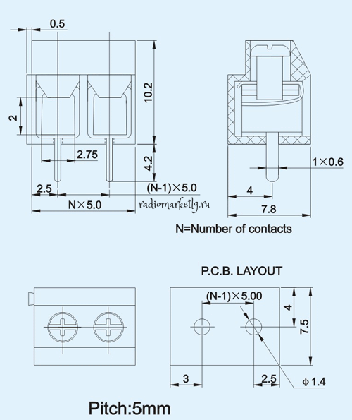  DG126-5.0-03P(5.0)