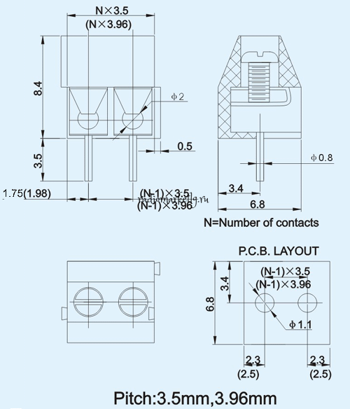  DG350-3.5-02P(3.5)