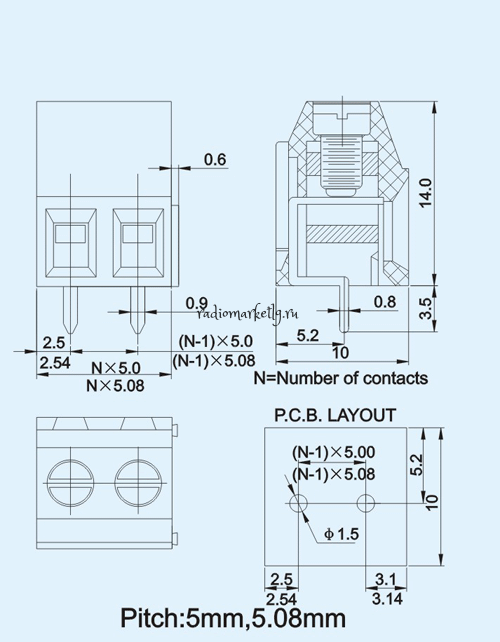  DG500-5.0-02P(5.0)