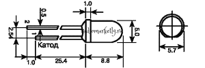    5 HL-503H3GD(1.8-2V 568-570nm)