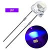    4,8mm(3.2-3.8V, 0.2cd, 140 (395-400nm))