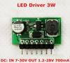   LED  1W DC IN 7-30V OUT 700mA  