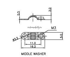   M3 L=16mm ( 2)