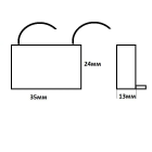      1  450(CBB-61)  (35x24x13mm)