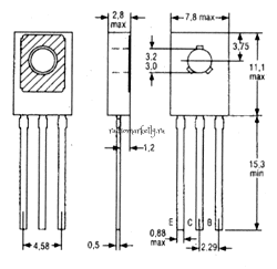   BD139((npn) 80V; 1,5A; 12W; 50MHz; f21=40-250)