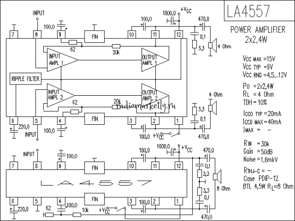   LA4557