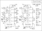  TDA1554Q(8,5-18V 2x22W (4x11W) 4A Icco=160mA Ky=20dB 0,1%)