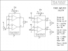  TDA7050T smd(150mW x 1 64 Ohm; 75mW x 2 32 Ohm)