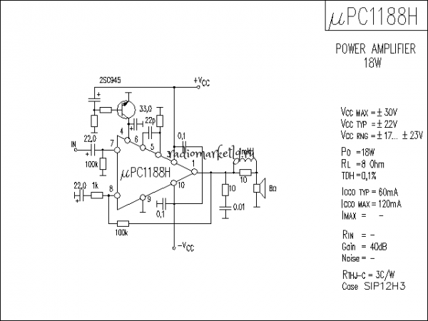  uPC1188H