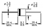   FR607(1000V;6,0A;500ns)