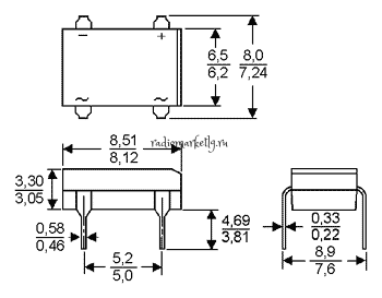       DB107(1000V; 1,0A)