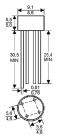   2W10(1000V; 2,0A)