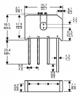     KBU8M (RS807)(1000V; 8,0A)