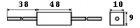  SQP-10W  1,0k 5%