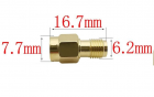   SMA -  SMA (Female-Female) 180