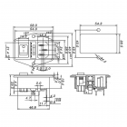   3pin AC-08  + .4pin  + .+ 10A (10A, 250V)