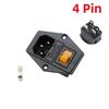 Штекер питания 3pin AC-08 монтажный + вык.4pin желтый + держ.+ 10A предохранитель(10A, 250V) Штекер питания 3pin AC-08 монтажный + вык.4pin желтый + держ.+ 10A предохранитель(10A, 250V)