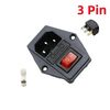   3pin AC-08  + .3pin  + .+ 10A (10A, 250V)