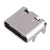Гнездо USB TYPE-C 16pin монтажное Гнездо USB TYPE-C 16pin монтажное