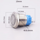      Pulsador ,  19(LED12-24V 4 220V)